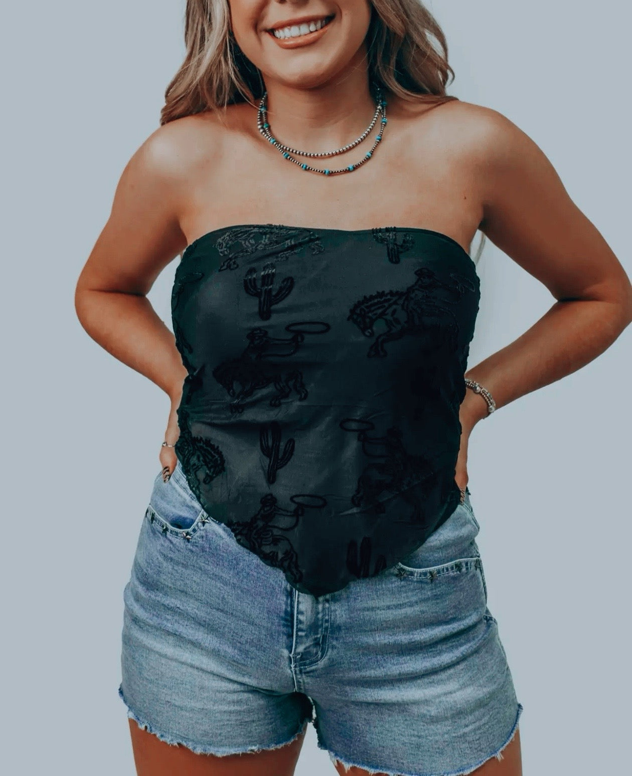 Cowgirl Tube Top