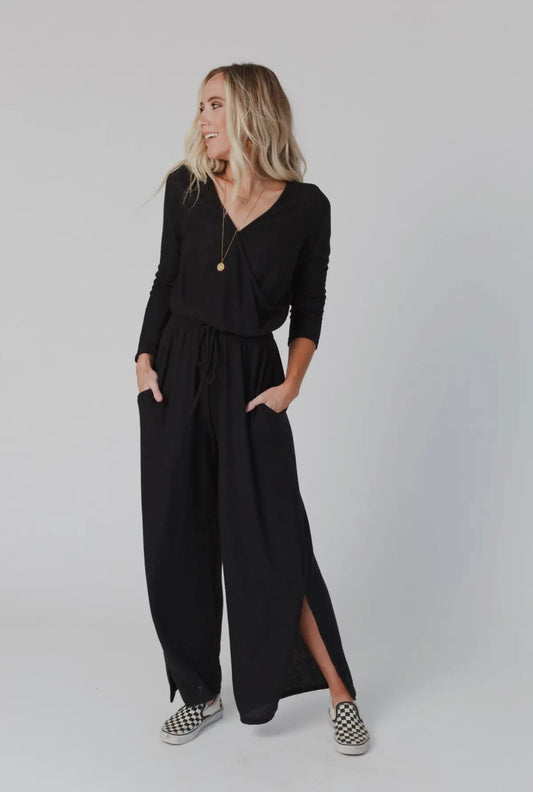 Night Chaser Jumpsuit - Black