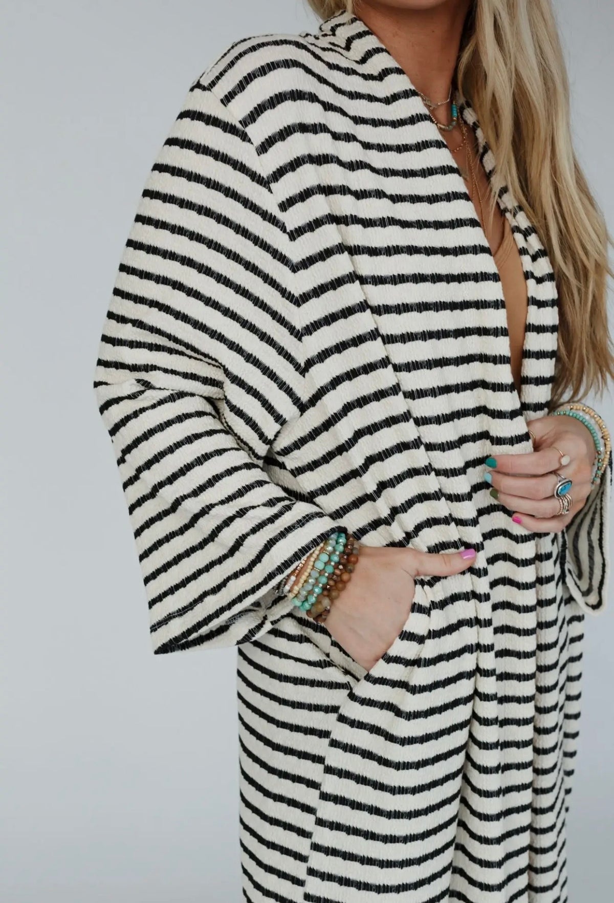 Callie Striped Cardigan