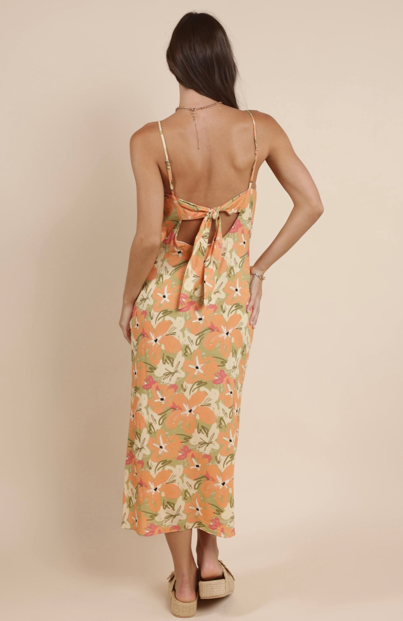 Pink Paradise Midi Dress