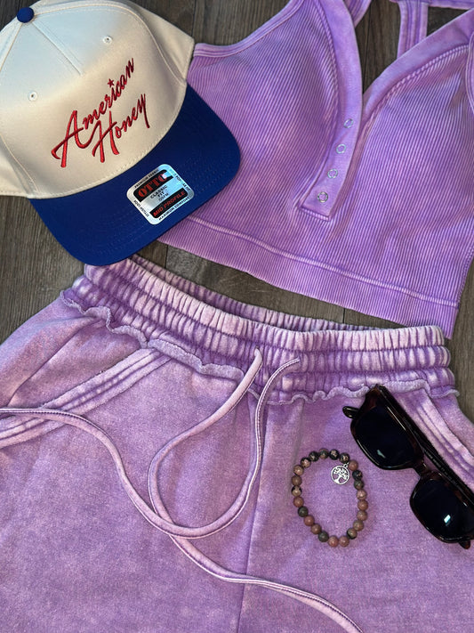 Weekend Shorts - Violet