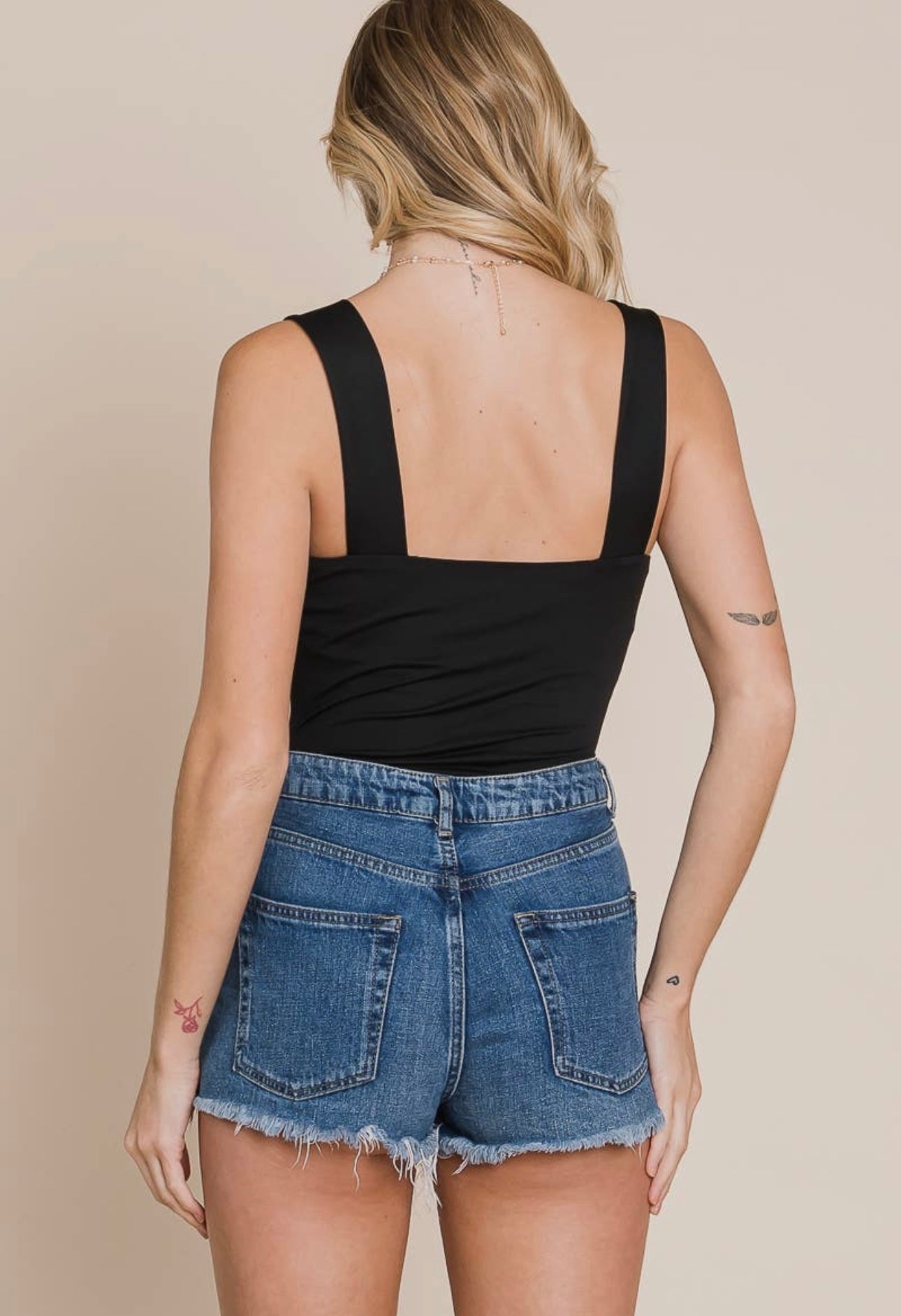 Seamless Wide Strap Bodysuit