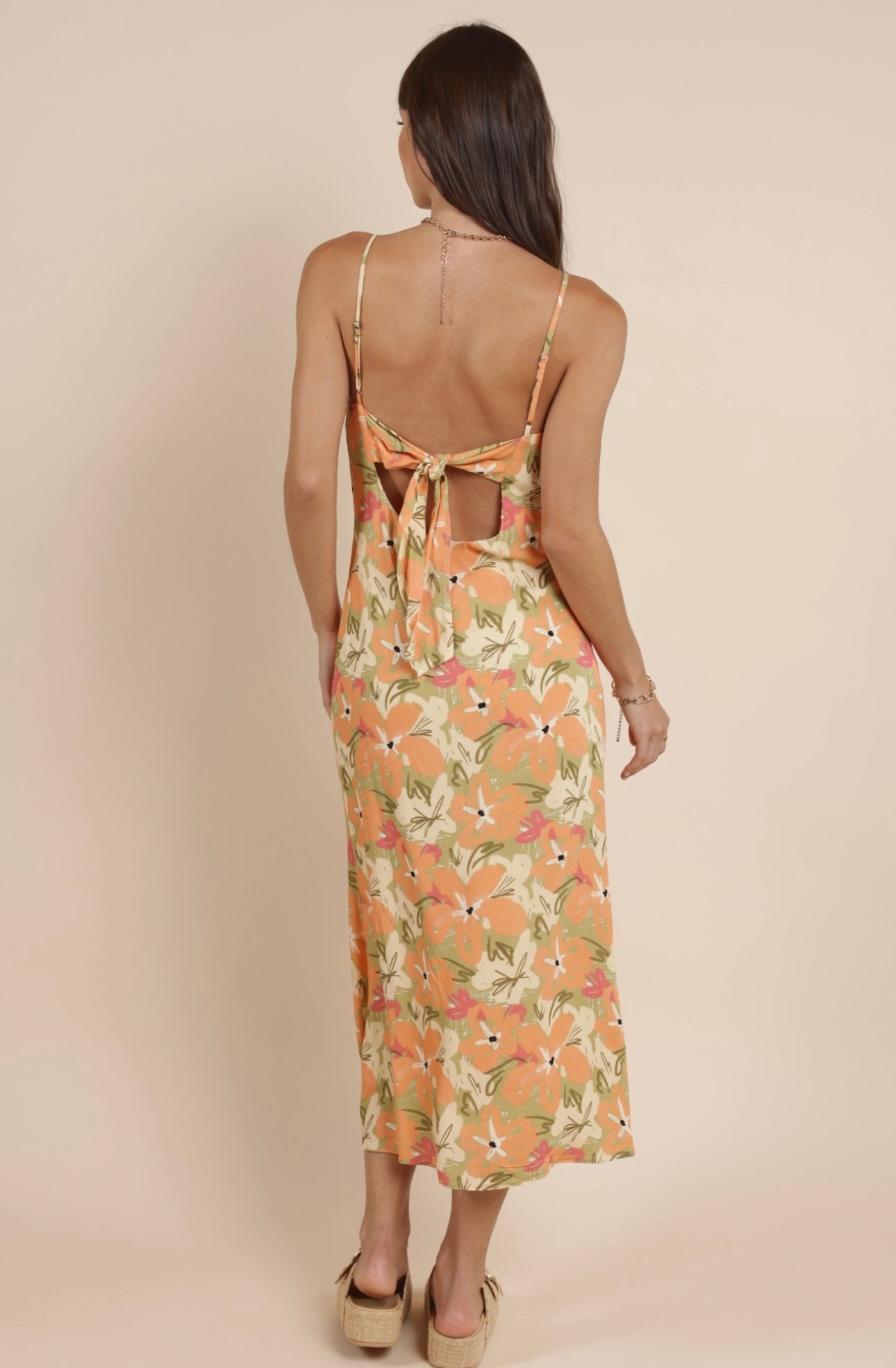 Pink Paradise Midi Dress