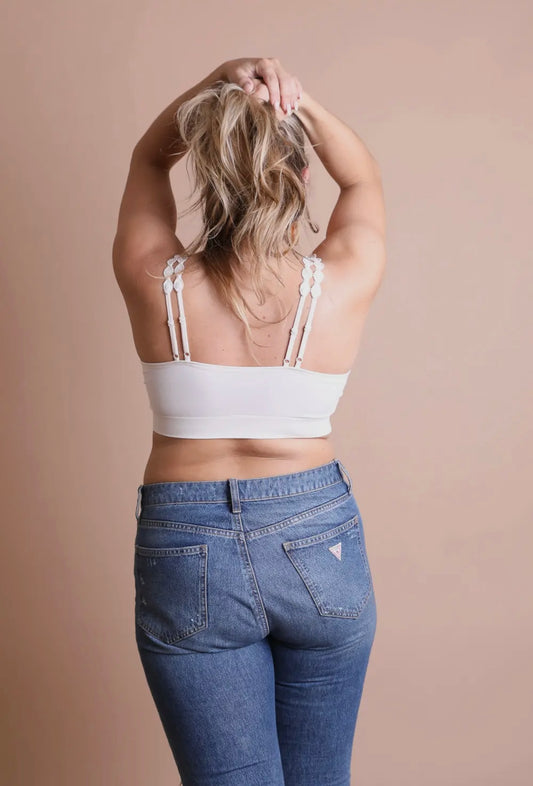 Plus Boho Eye Lace Bralette