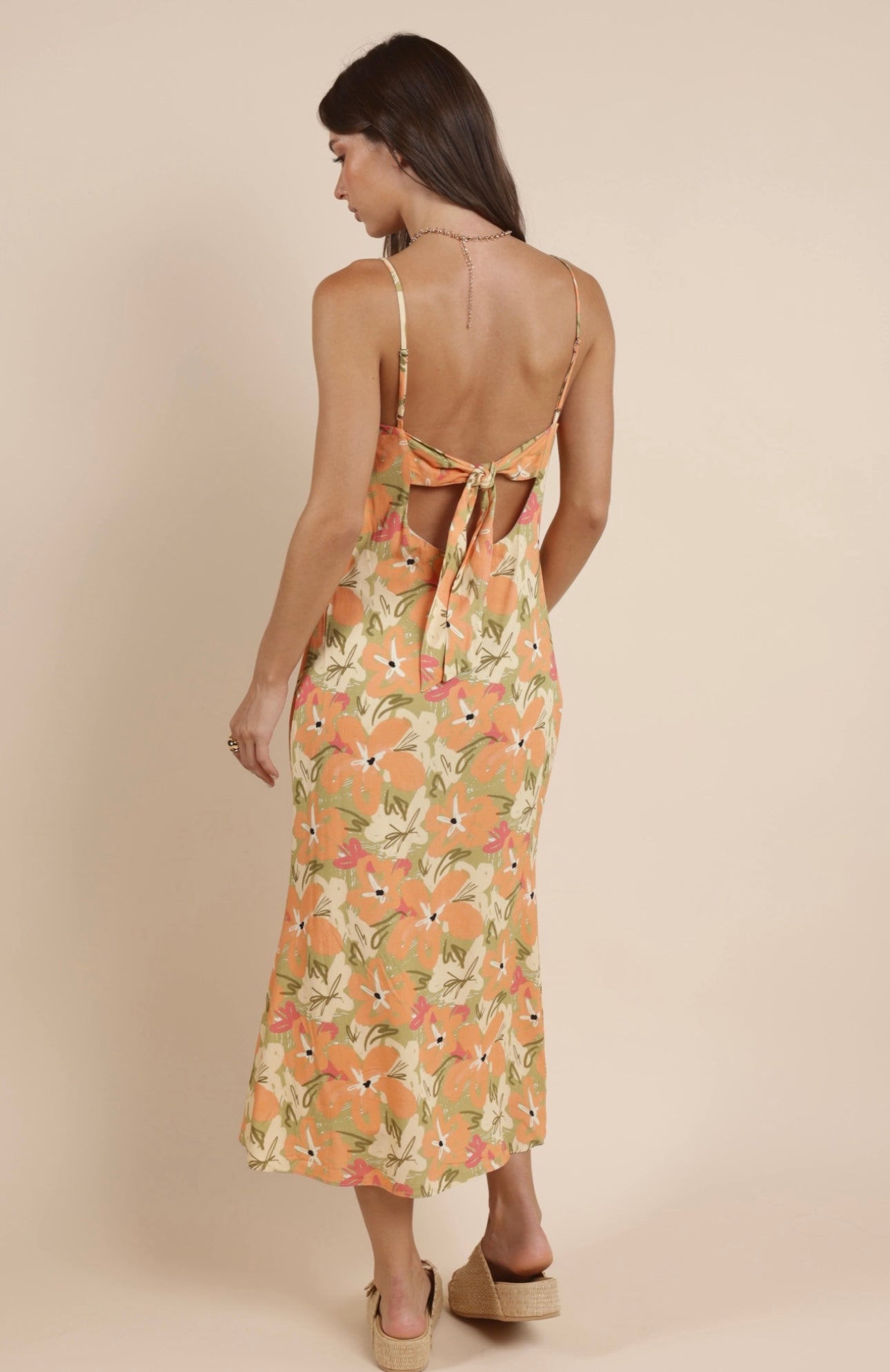 Pink Paradise Midi Dress