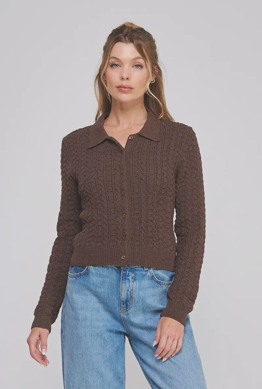 Cable Knit Sweater - Coco