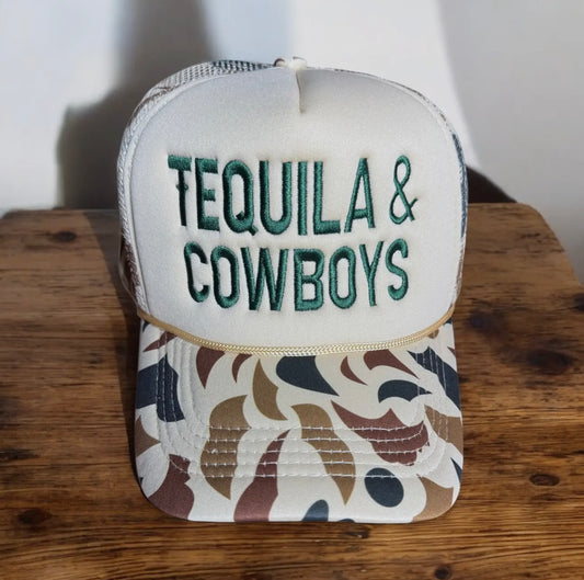 Tequila & Cowboys Trucker Hat