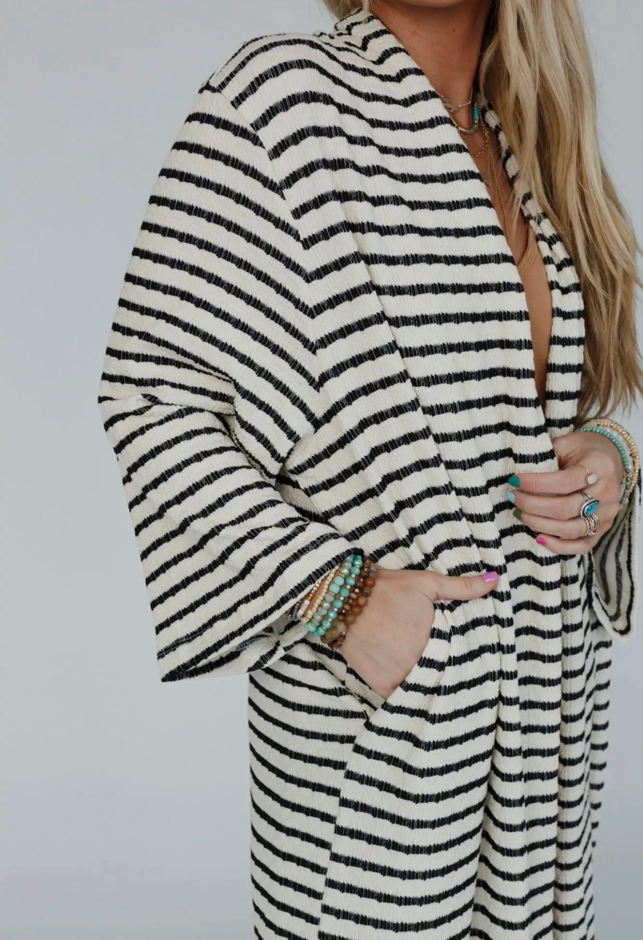 Cali Striped Cardigan (PRE ORDER)