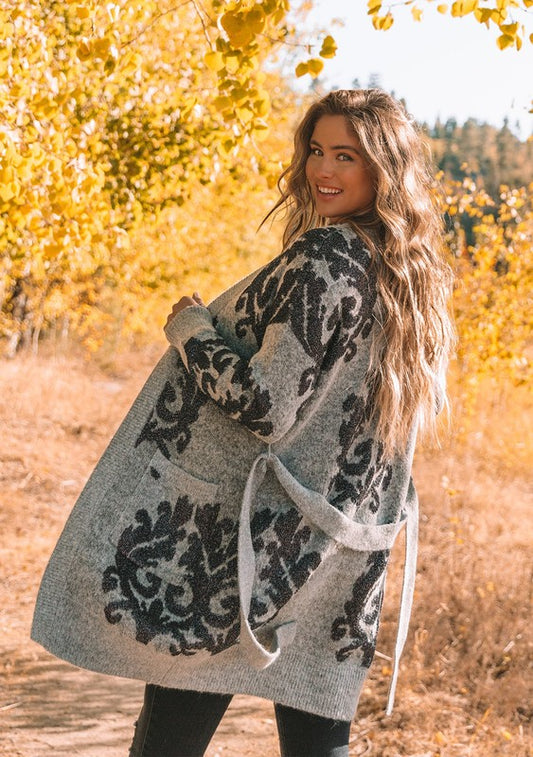 Bella Cardigan - Grey