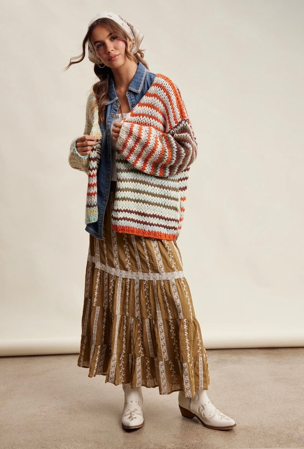 Chunky Knit Cardigan