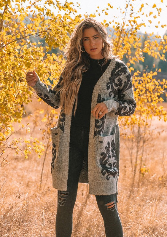 Bella Cardigan - Grey