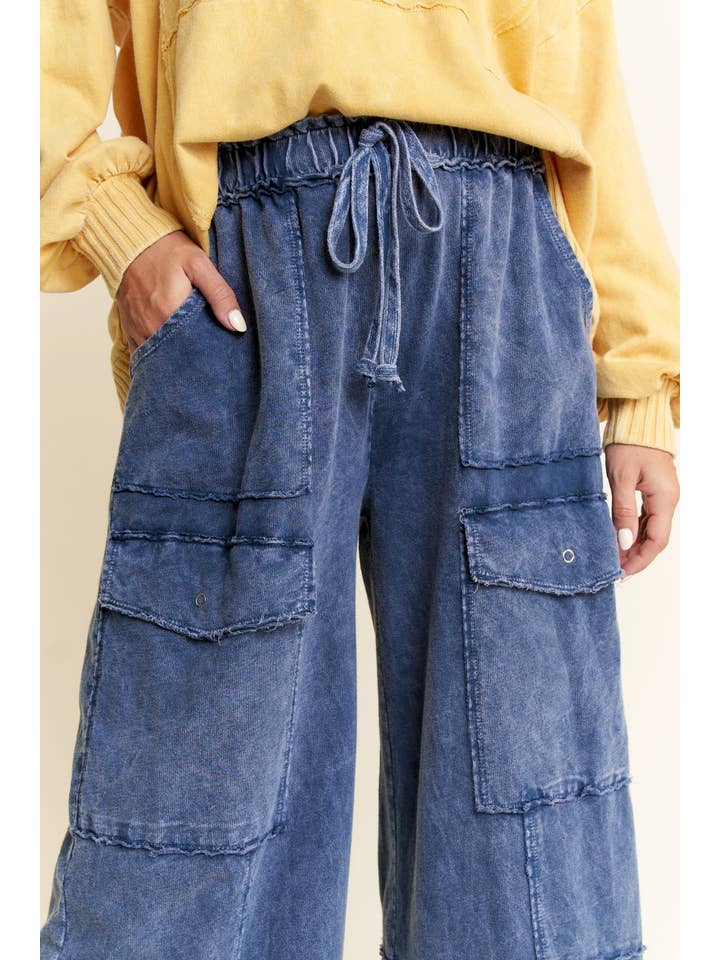 Cargo Mineral Wash Pants
